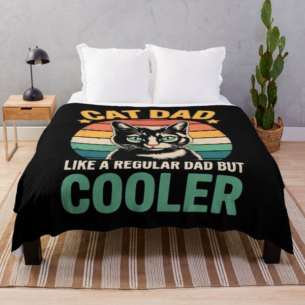Item preview, Cat Dad Like A Regular Dad But Cooler T-Shirt designed and sold by GiaoCalonas.