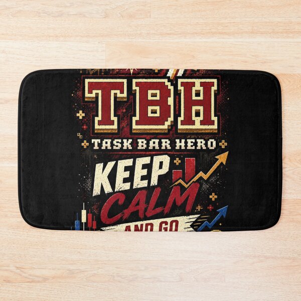 Item preview, TBH Task Bar Hero - Keep Calm And Go Invest designed and sold by xeiraman.