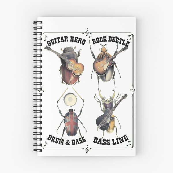 Item preview, Bug Band Rock Music Insects Art Style designed and sold by snugglee.
