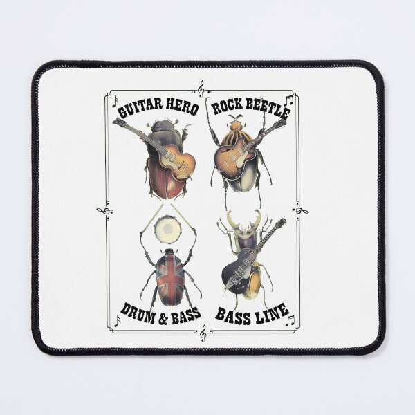 Item preview, Bug Band Rock Music Insects Art Style designed and sold by snugglee.