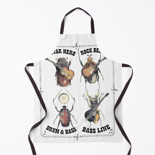 Item preview, Bug Band Rock Music Insects Art Style designed and sold by snugglee.