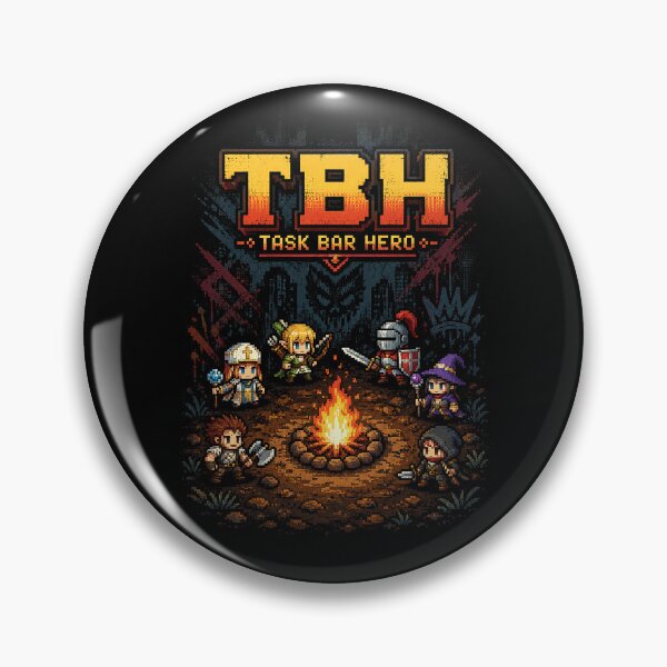 Item preview, TBH - Task Bar Hero designed and sold by superhetero.