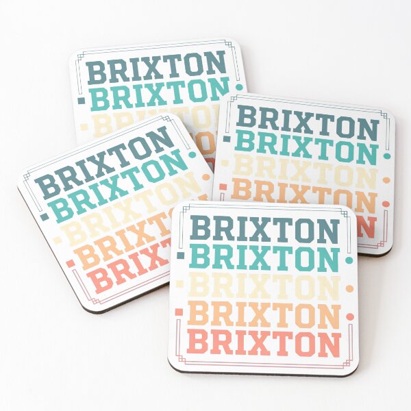 Item preview, Brixton Retro Vintage Text Design designed and sold by snugglee.