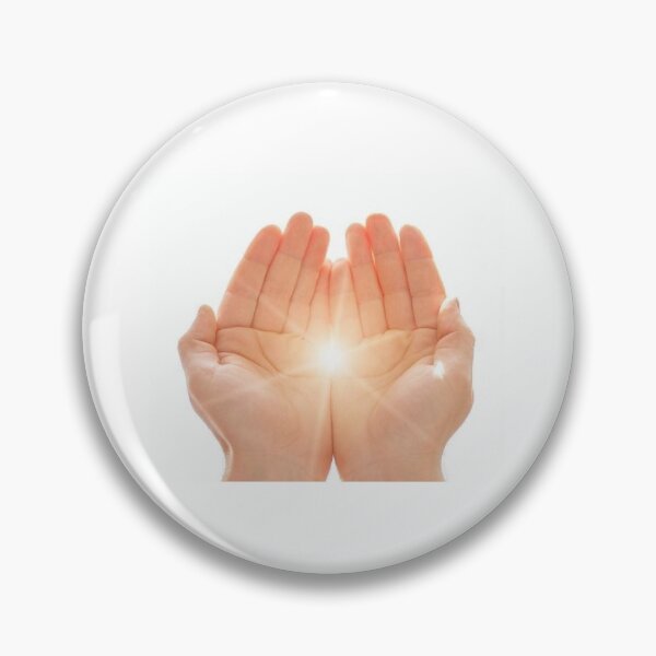 Item preview, Hands holding a beam of light  designed and sold by alleycatt111.