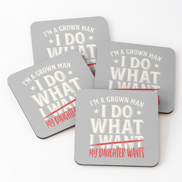 Item preview, Funny Father Day I'm A Grown Man I Do What My Daughter Wants designed and sold by ArleneRowe.