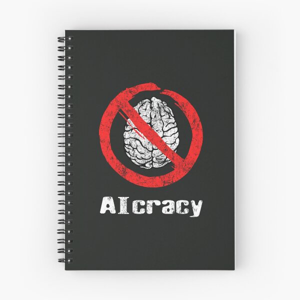 Item preview, STOP AI / Anti-AI Symbol - Idiocracy designed and sold by Frank J. Art.