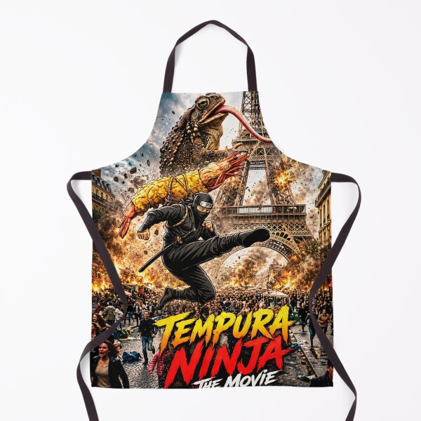 Item preview, TEMPURA NINJA THE MOVIE: Revenge of the Toad Kaiju designed and sold by Surreal Characters & Cute Pups.