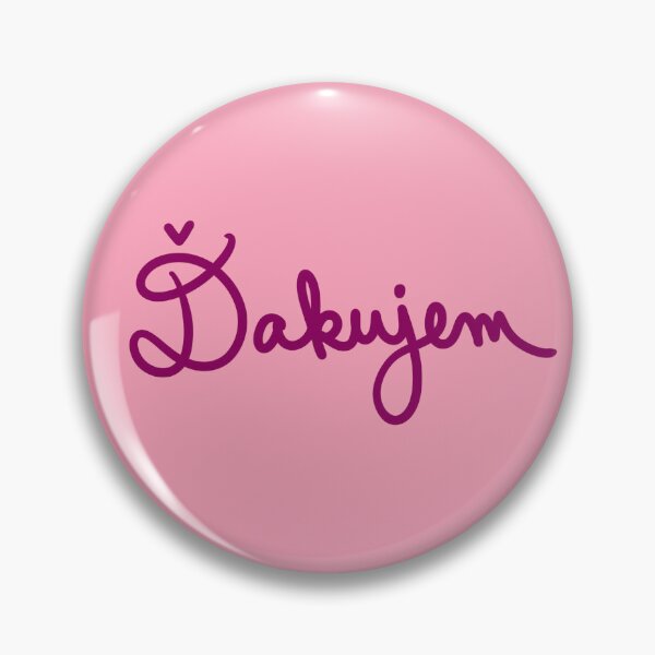 Item preview, Thank You in Slovak  designed and sold by abeink.