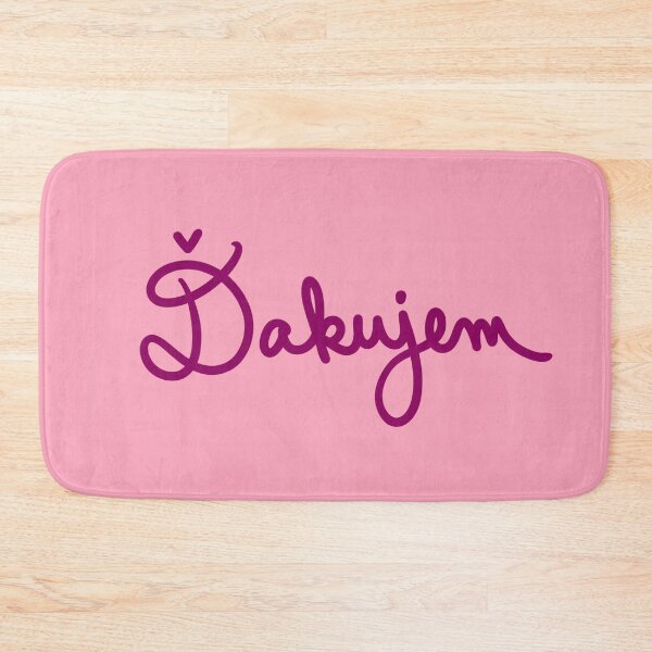 Item preview, Thank You in Slovak  designed and sold by abeink.