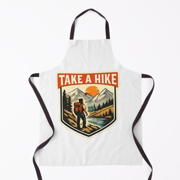 Item preview, Take A Hike – Vintage Mountain Adventure Hiking Design designed and sold by vansaidshop ⭐⭐⭐⭐⭐.