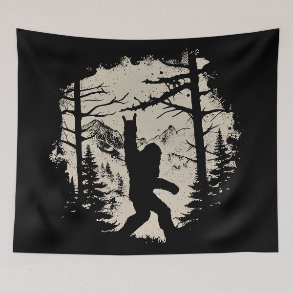 Item preview, Bigfoot Forest Sasquatch Hiking designed and sold by TEHAGE.