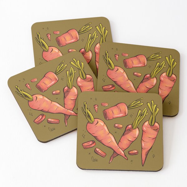 Item preview, Autumn Carrots Illustration designed and sold by DesignedByCece.