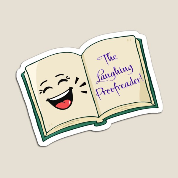 Item preview, The Laughing Proofreader! (green/purple) designed and sold by Galaxy Creations.