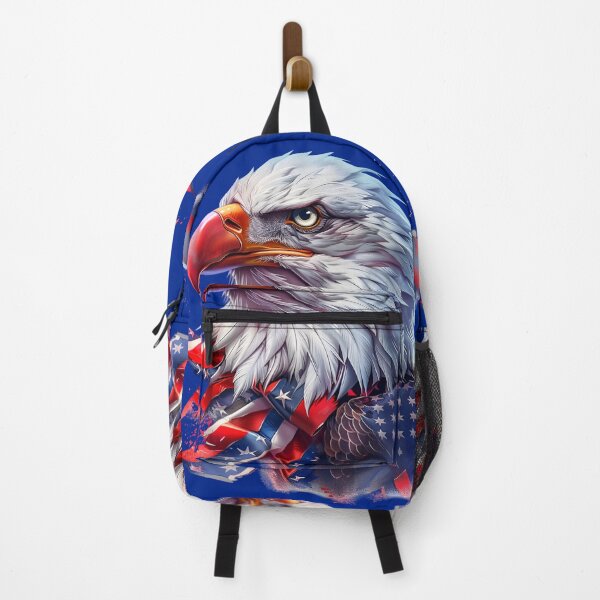 Artikelvorschau, Patriotischer Amerikanischer Seeadler Aquarell Ästhetische Illustration entworfen und verkauft von NotasCreativa.