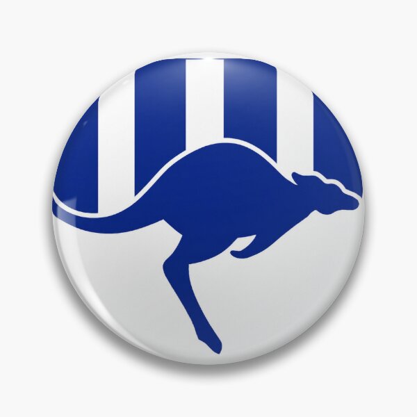 Item preview, North Melbourne Kangaroos Retro AFL Logo designed and sold by Luke Foran Sports Art.