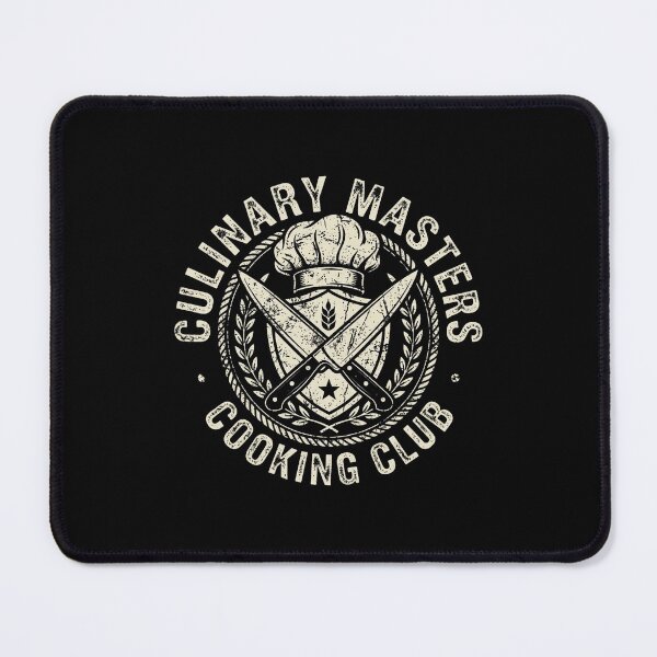 Item preview, Vintage Cooking Club Culinary Masters Team Logo designed and sold by DuckOddity.