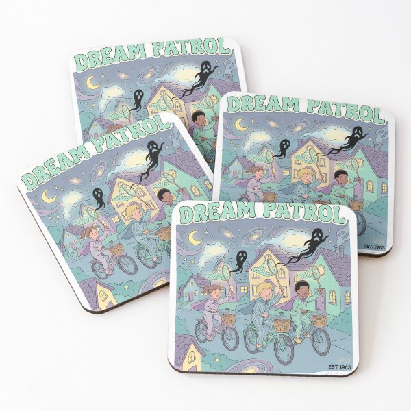 Item preview, Dream Patrol PJs Night Bike Ghosts Adventure designed and sold by msolgray.