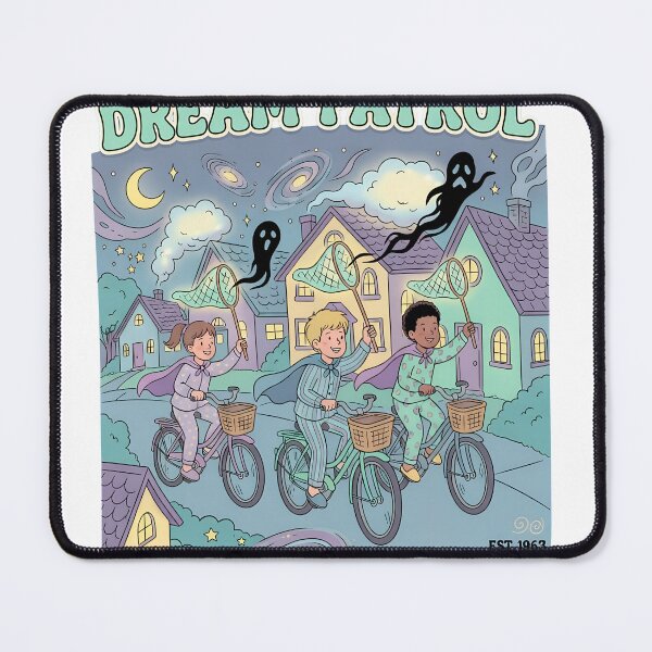 Item preview, Dream Patrol PJs Night Bike Ghosts Adventure designed and sold by msolgray.