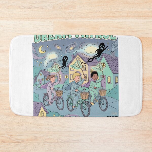Item preview, Dream Patrol PJs Night Bike Ghosts Adventure designed and sold by msolgray.