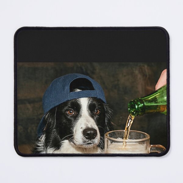 Item preview, Border Collie Drinking Beer Funny Dog Meme designed and sold by CriseldaBruning.