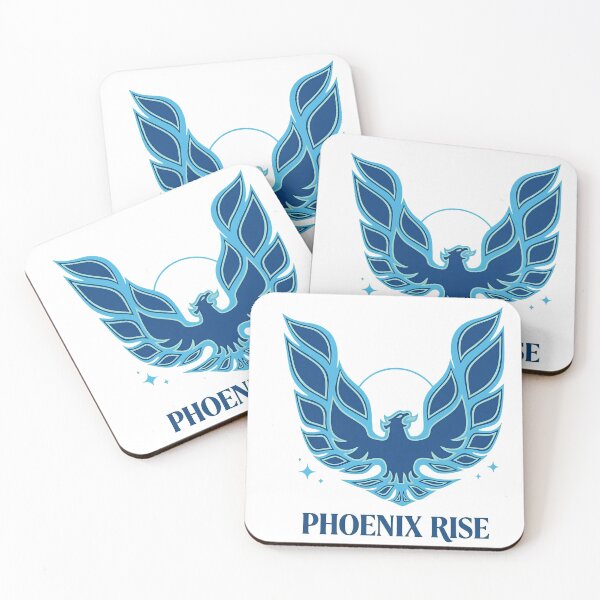 Item preview, Blue Stylized Bird Flight Emblem Classic designed and sold by msolgray.
