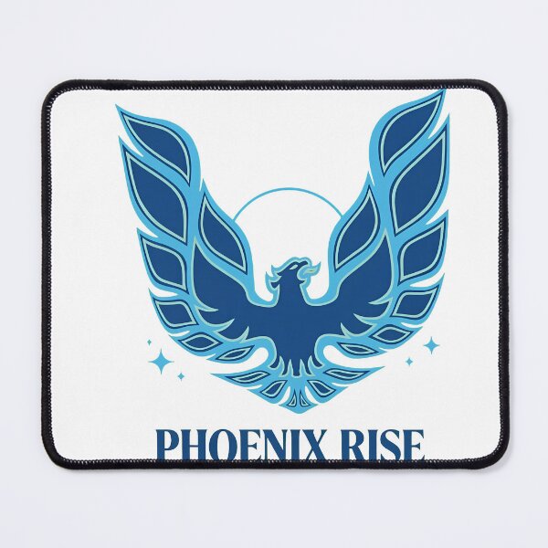 Item preview, Blue Stylized Bird Flight Emblem Classic designed and sold by msolgray.