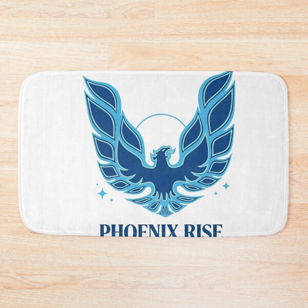 Item preview, Blue Stylized Bird Flight Emblem Classic designed and sold by msolgray.