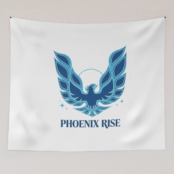 Item preview, Blue Stylized Bird Flight Emblem Classic designed and sold by msolgray.