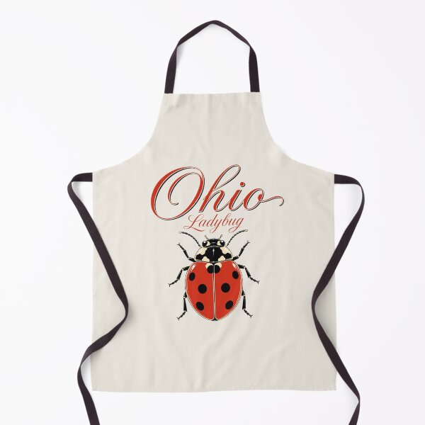Item preview, Ohio Ladybug Retro State Insect Poster designed and sold by The-Drip-Studio.