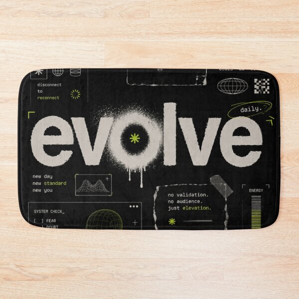 Item preview, Evolve Daily: Discipline, Consistency & Growth Mindset Streetwear Design designed and sold by NBT-NOVA.