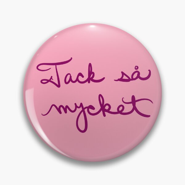 Item preview, Thank You in Swedish designed and sold by abeink.