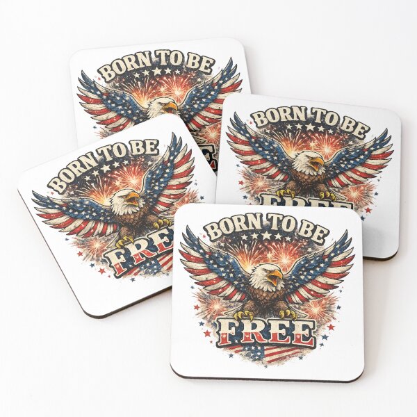 Item preview, Vintage Patriotic Eagle Freedom Design designed and sold by Neverend Designs.