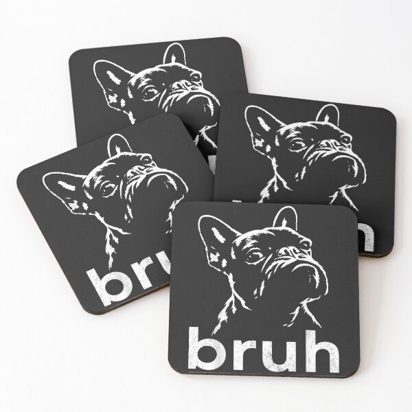 Item preview, Bruh Funny French Bulldog Meme Dog Lover Art designed and sold by CriseldaBruning.