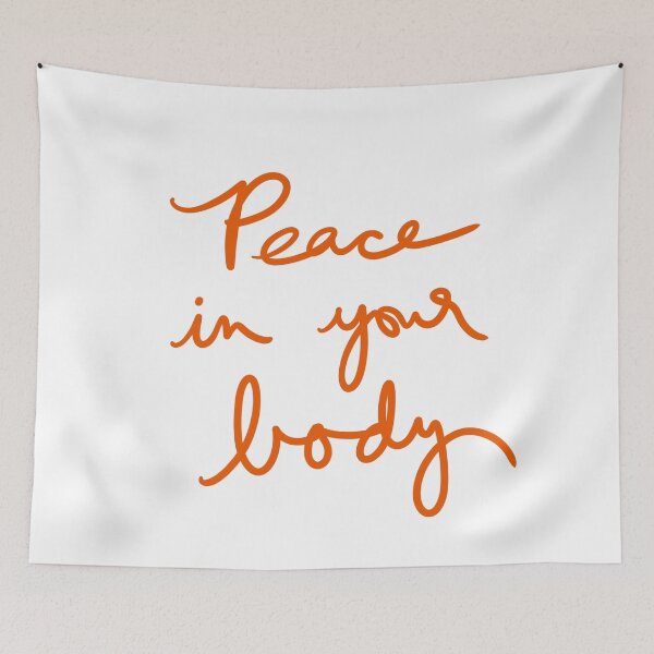 Item preview, Peace in your body designed and sold by abeink.