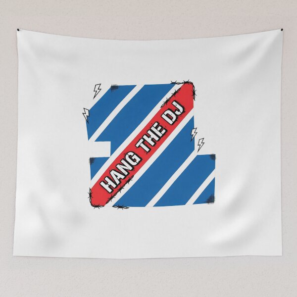 Item preview, Retro Striped Music DJ Graphic  designed and sold by HumorInHues.
