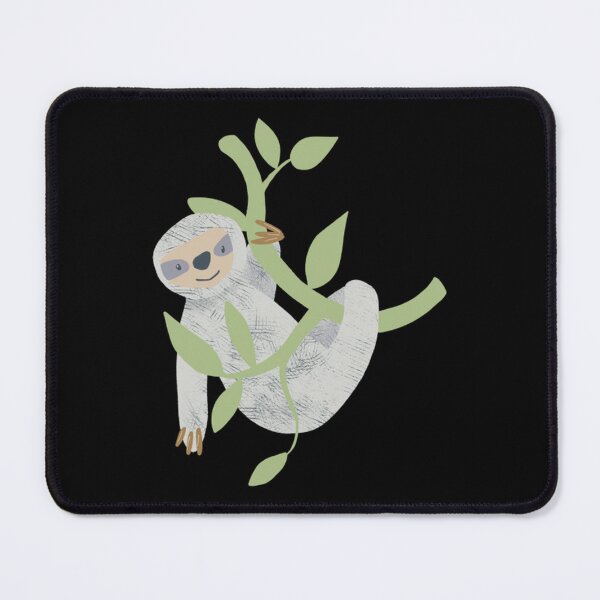 Item preview, Cute Sloth Hanging on Tree Branch designed and sold by Thefulavocado.