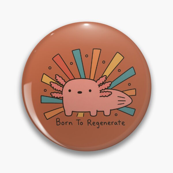 Item preview, Born To Regenerate Axolotl Retro Sunset Funny Axolotl Lover designed and sold by bosamji.