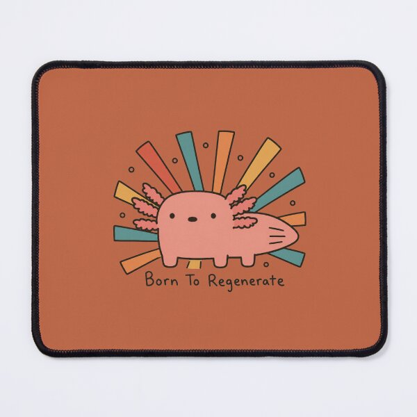 Item preview, Born To Regenerate Axolotl Retro Sunset Funny Axolotl Lover designed and sold by bosamji.