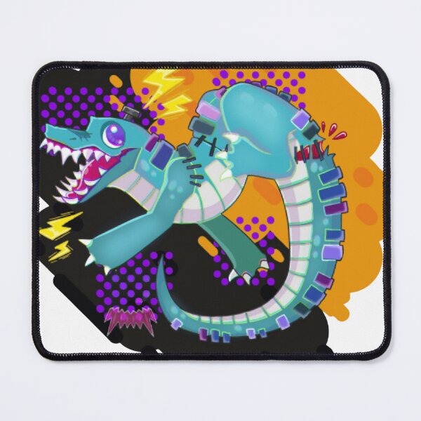 Item preview, Frankenstein Crocodile Retro Pop Art designed and sold by Apparel-Vortex.