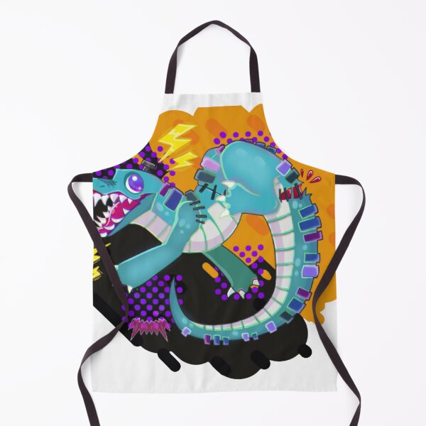 Item preview, Frankenstein Crocodile Retro Pop Art designed and sold by Apparel-Vortex.