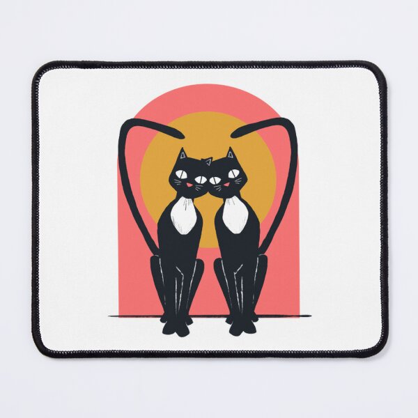 Item preview, Love Cats Heart Tail Silhouette designed and sold by Thefulavocado.