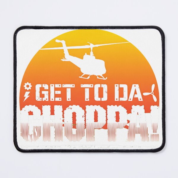 Item preview, Get To The Helicopter Sunset Vintage designed and sold by HumorInHues.