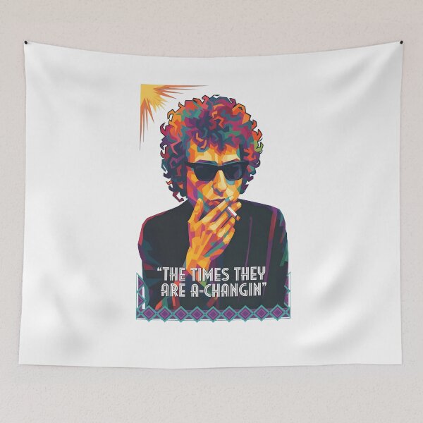 Item preview, Colorful Geometric Portrait Man Smoking Cool designed and sold by HumorInHues.