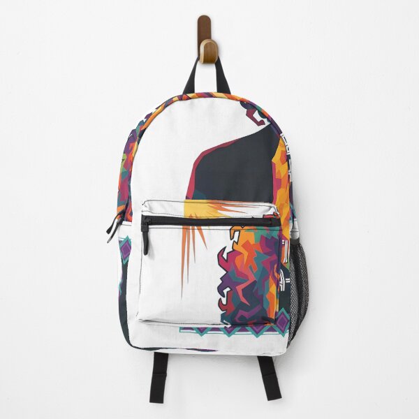 Item preview, Colorful Geometric Portrait Man Smoking Cool designed and sold by HumorInHues.