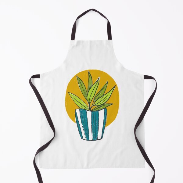 Item preview, Succulent Plant In Pot Striped Vase Illustration designed and sold by Thefulavocado.
