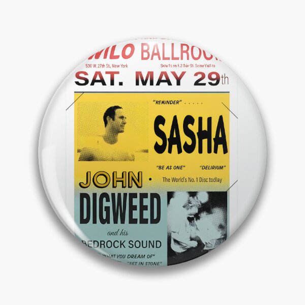 Item preview, Vintage DJ Duo Club Night Poster  designed and sold by HumorInHues.