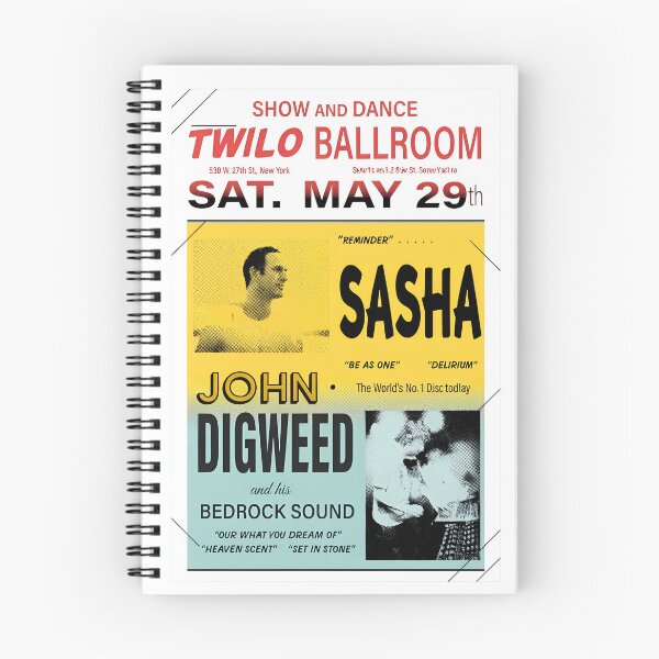 Item preview, Vintage DJ Duo Club Night Poster  designed and sold by HumorInHues.