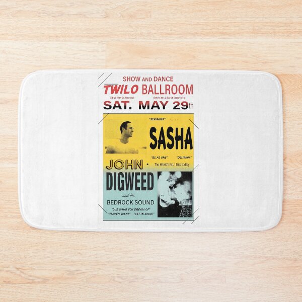 Item preview, Vintage DJ Duo Club Night Poster  designed and sold by HumorInHues.