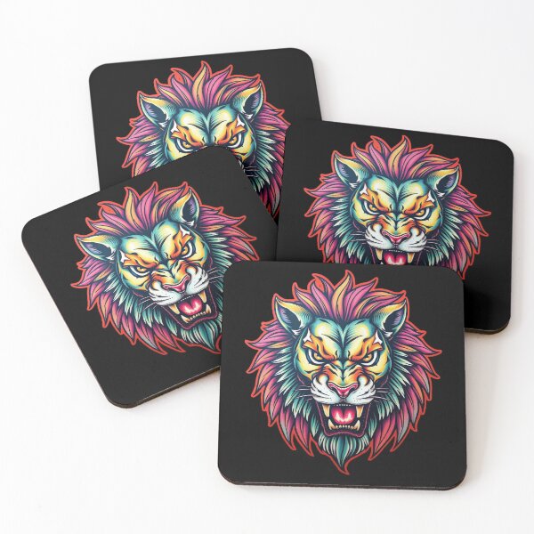 Item preview, Fierce Lion Head designed and sold by pUNKnown.