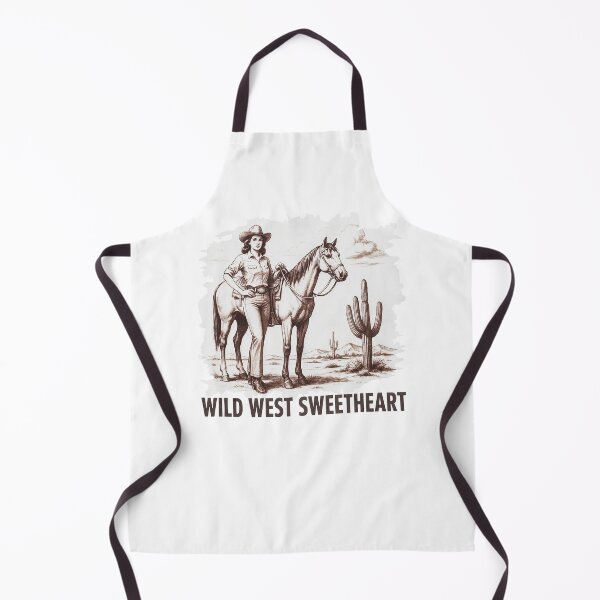 Item preview, Wild West Sweetheart Cowgirl Horse Western Graphic T-Shirt designed and sold by Cool-cat-art.